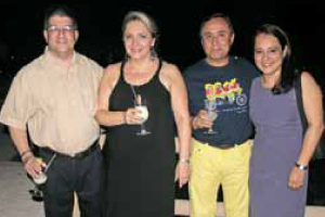 2012-08-alr-IMAAC-02 Horacio de la Rosa (DuPont México), Blanca Orozco (Mane de México), Héctor Rivera (Envatec), Lizbeth Graniel (Mane de México)